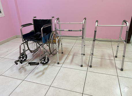 Riyadh, Household Items, SAR 150,  Wheel Chair And 2 Walker Brand New