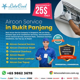 Singapore, Air Conditioning, Aircon Service Bukit Panjang