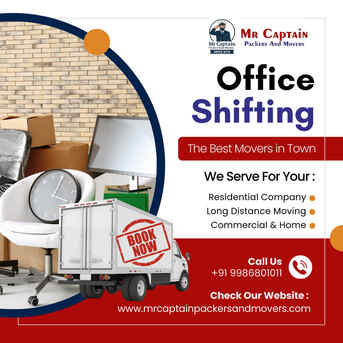 Bangalore, Logistics, Office Shifting In Bangalore | Mr.Captain Packers And Movers