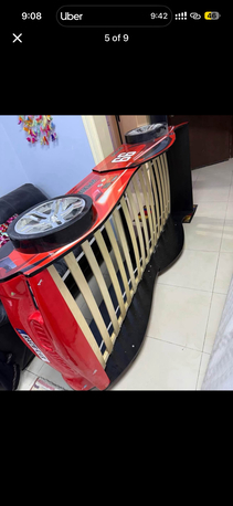 Riyadh, Household Items, SAR 300, ✨ Cool Car Bed For Boys – Mattress Included!✨