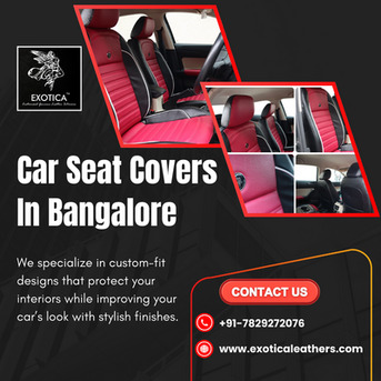 Bangalore, Automotive, Car Seat Covers In Bangalore | Genuine Leather Car Seat Covers