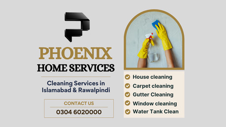Islamabad, Cleaning, Phoenix Home Services PVT LTD