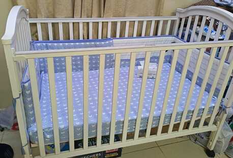 Khobar, Baby & Kid Stuff, SAR 250,  Baby Cot With Mattress & Net
