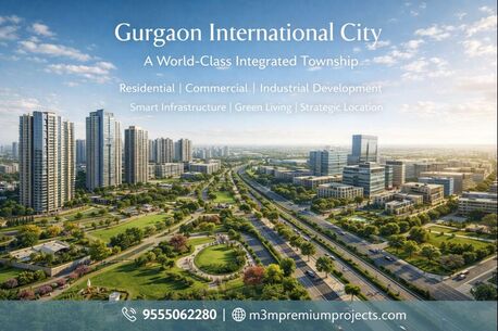 Haryana, Apartments/Houses, Studio,  M3M GIC Manesar Residences: A High-Growth Investment Opportunity.