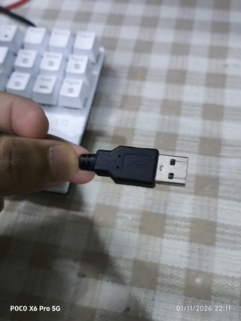 Jeddah, Electronics, SAR 50,  Uchuang Mechanical Keyboard &ndash; RGB & All Keys Working Fine