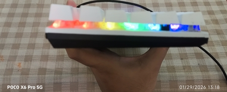 Jeddah, Electronics, SAR 50,  Uchuang Mechanical Keyboard &ndash; RGB & All Keys Working Fine