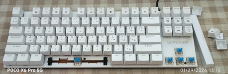 Jeddah, Electronics, SAR 50,  Uchuang Mechanical Keyboard &ndash; RGB & All Keys Working Fine