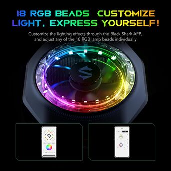 Jeddah, Electronics, SAR 239,  Brand New: Black Shark Magnetic Phone Cooler 5 Pro