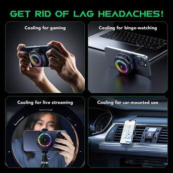 Jeddah, Electronics, SAR 239,  Brand New: Black Shark Magnetic Phone Cooler 5 Pro