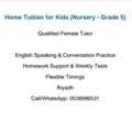 Home Tuition For Kids (Nursery - Grade 5)
