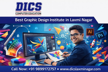 New Delhi, Education, Best Graphic Design Institute In Laxmi Nagar