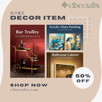 Mumbai, Furniture, INR 2699,  Premium Home Decor Items To Instantly Elevate Your Space &ndash; Vibecrafts