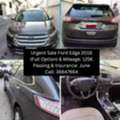 BHD 1,  Ford Edge,  2016,  Automatic,  125 KM,  Urgent Car For Sale  Full Option Model