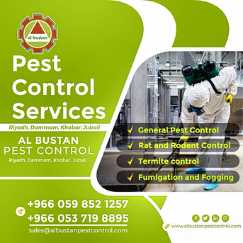 Jeddah, Pest Control, WWW.ALBUSTANPESTCONTROL.COM