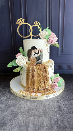 Noida, Food, INR 3200,  Wedding Designer Cakes In Delhi NCR By The Bakistry
