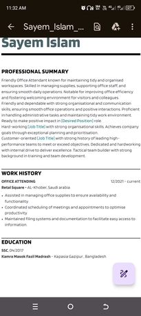Khobar, Job Seekers, I Need Job
