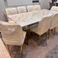 SAR 2000,  NEW 8 CHAIR DINING TABLE IN 1ST CLASS CONDITION