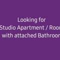 Looking For Room/studio With Attached Bathroom