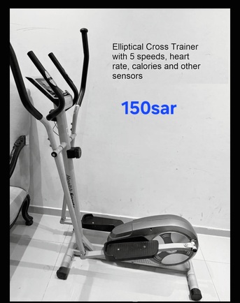 Khobar, Furniture, SAR 150,  Urgent Sale Of Elliptical Machine
