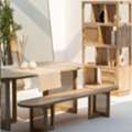 Wooden Benches For Living Room By Nismaaya Decor