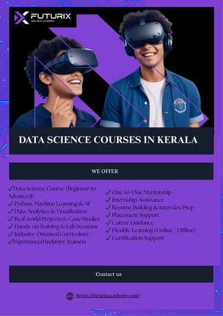 Cochin, Education, Advanced Data Science Course In Kerala With Real-World Projects