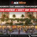 INR 8500000,  780 Sq. Feet,  ACE Hive Studio & Retail Shops @ 9268900800