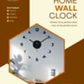 INR 2229,  Modern Wall Clocks That Turn Time Into D?cor &ndash; Vibecrafts