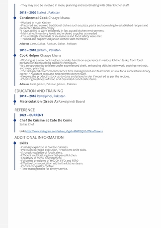 Riyadh, Job Seekers, Chef