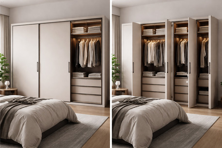 London, Interior Design, Fitted Wardrobes Sliding Doors In London