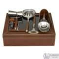 USD 85,  Genuine Leather Home Bartender Tool Kit: Complete Bar Equipment For Stylish Entertaining