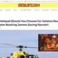 Which Helipad Should You Choose For Vaishno Devi Helicopter Booking During Navratri?