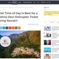 Best Time To Book Vaishno Devi Helicopter Tickets During Navratri