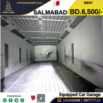 Salmabad, Warehouses, BHD 6500,  Ready To Move In Car Garage With Equippment In Salmabad