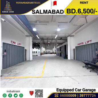 Salmabad, Warehouses, BHD 6500,  Ready To Move In Car Garage With Equippment In Salmabad