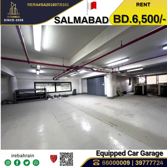 Salmabad, Warehouses, BHD 6500,  Ready To Move In Car Garage With Equippment In Salmabad