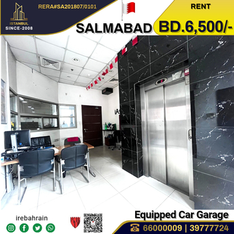 Salmabad, Warehouses, BHD 6500,  Ready To Move In Car Garage With Equippment In Salmabad