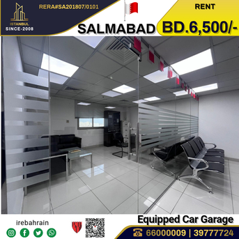 Salmabad, Warehouses, BHD 6500,  Ready To Move In Car Garage With Equippment In Salmabad