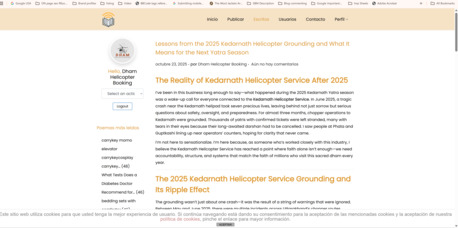 Mumbai, Travel, What The 2025 Kedarnath Helicopter Grounding Means For The Next Yatra Season**