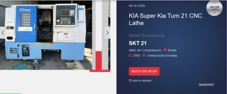 Sharjah, Industrial Machinery, AED 1,  SeekMachines &ndash; UAE&rsquo;s Trusted Used Machinery Marketplace