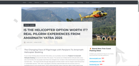 Mumbai, Travel, Is The Helicopter Option Worth It For Amarnath Yatra 2025?