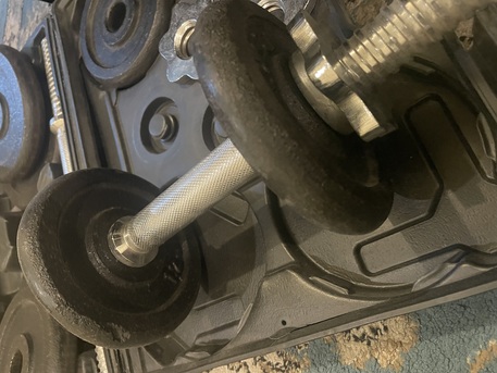 Dhahran, Tools, SAR 150,  Black Dumbbell Set