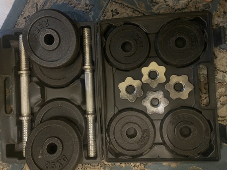 Dhahran, Tools, SAR 150,  Black Dumbbell Set