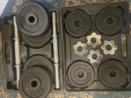 Dhahran, Tools, SAR 150,  Black Dumbbell Set