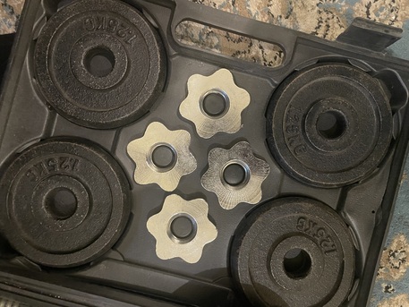 Dhahran, Tools, SAR 150,  Black Dumbbell Set