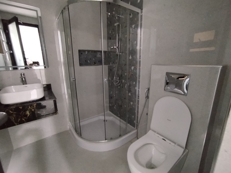 Manama, Apartments/Houses, BHD 260/month,  2 BR,  2Bath Hall. Kitchen. Lift.Car-parking. Unfinished. Carton & Cooker.no A/C In -((Sagiya))