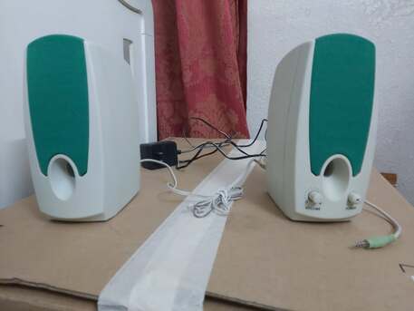 Riyadh, Computers, SAR 50,  Speaker System For PC Or Mobile Phones With AUX Support