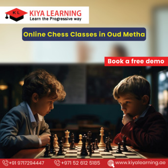 Dubai, Lessons Offered, Online Chess Classes In Oud Metha