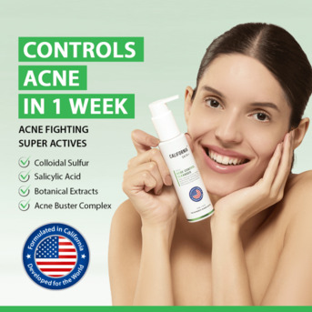 Los Angeles, Beautician, California Skin+ Acne Control Cleanser