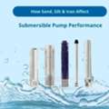 How Sand, Silt And Iron Reduce Submersible Pump Life