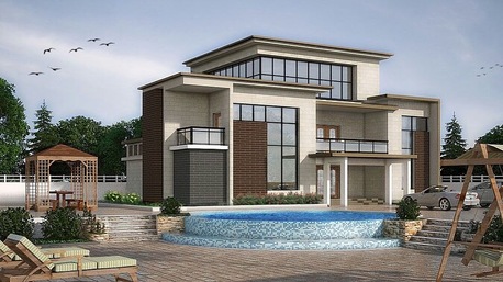 Jeddah, Villas, Interior Exterior Design (autocad-3D_MAX-Revit)
